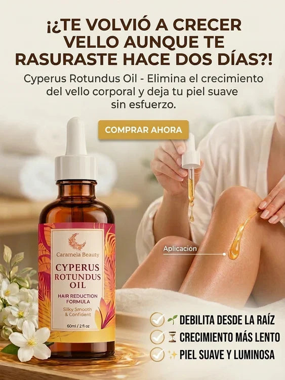 CARAMELA CYPERUS: La alternativa natural al láser que realmente funciona