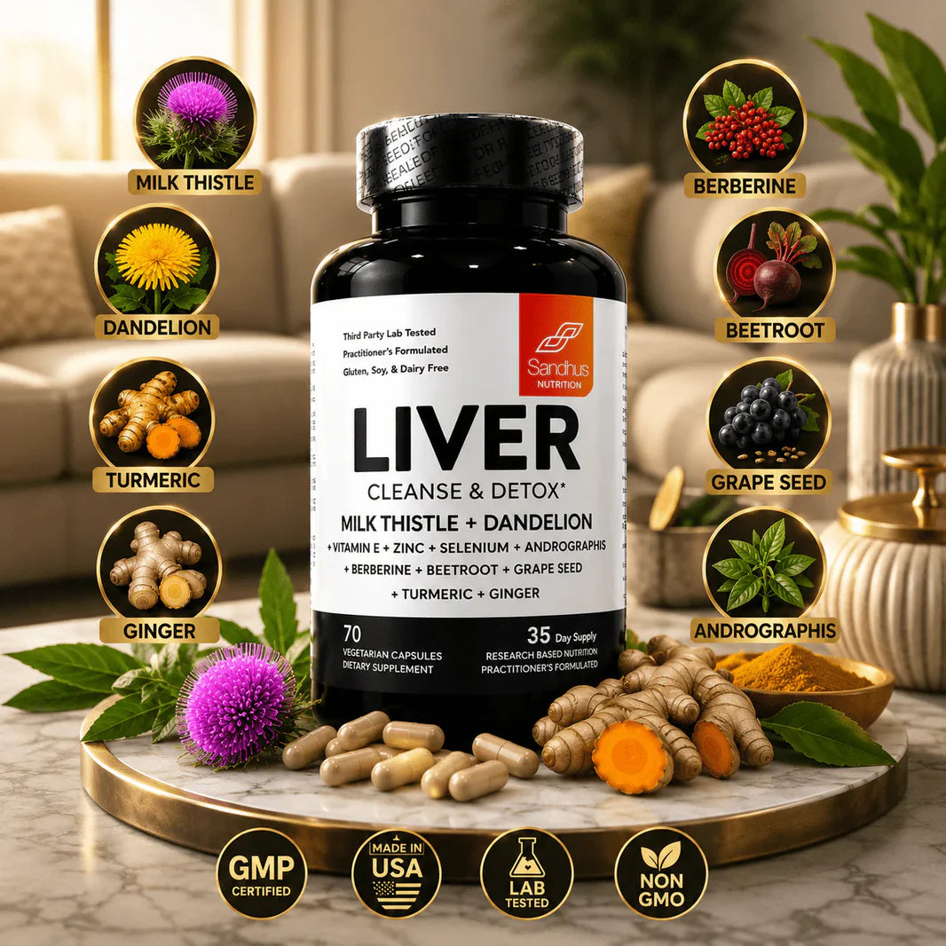 Liver Cleanse & Detox Sandhus Nutrition®