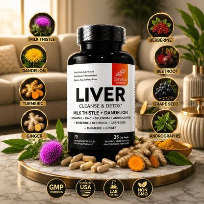 Liver Cleanse & Detox Sandhus Nutrition®