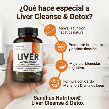 Liver Cleanse & Detox Sandhus Nutrition®